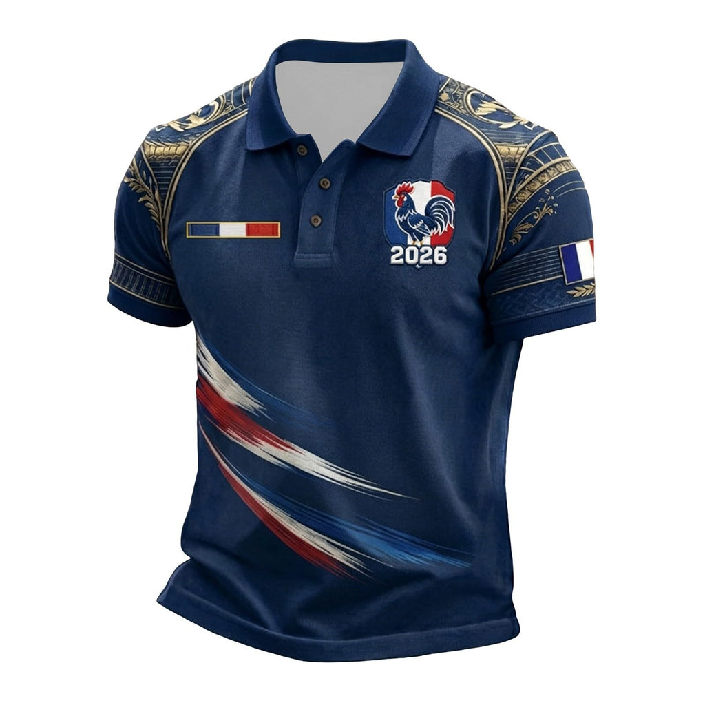 Football Jersey 2026 Men's Adult Short Sleeve T Shirt Breathable Summer Polo Shirts, Sports Football Clothing, Fan Gift