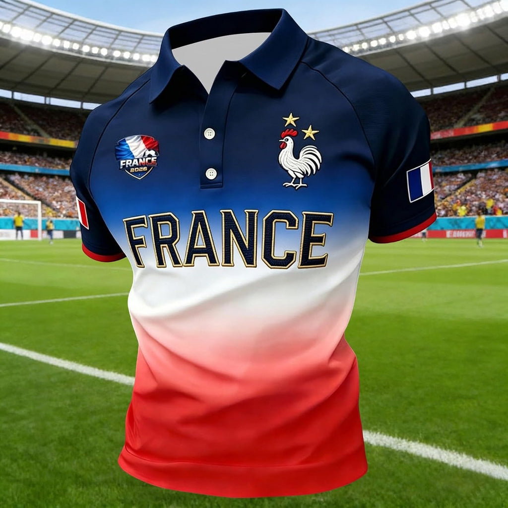 Football Jersey 2026 Men's Adult Short Sleeve T Shirt Breathable Summer Polo Shirts, Sports Football Clothing, Fan Gift