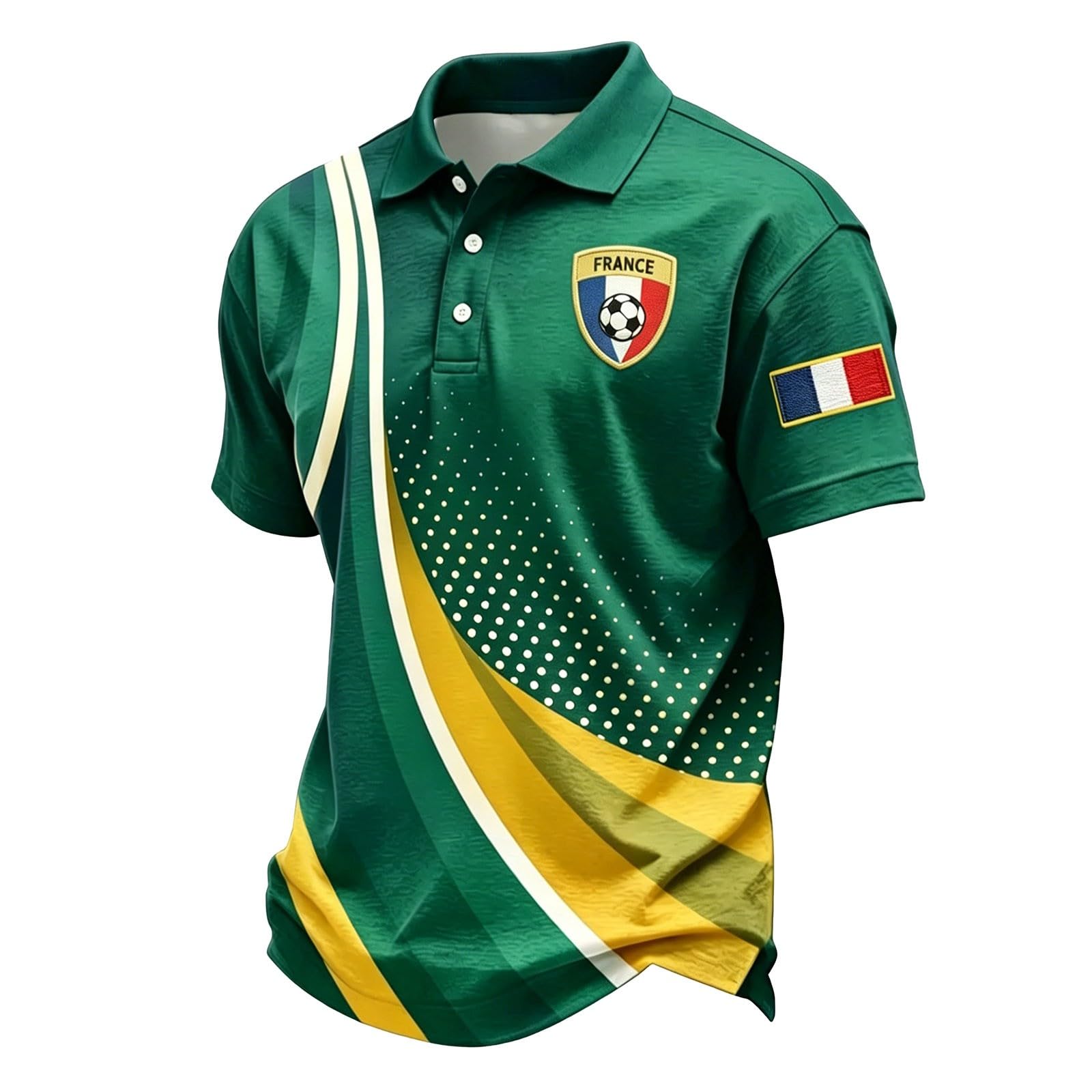 Football Jersey 2026 Men's Adult Short Sleeve T Shirt Breathable Summer Polo Shirts, Sports Football Clothing, Fan Gift