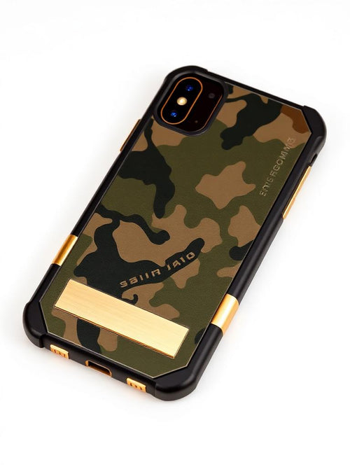 Coque Camo Luxe Or